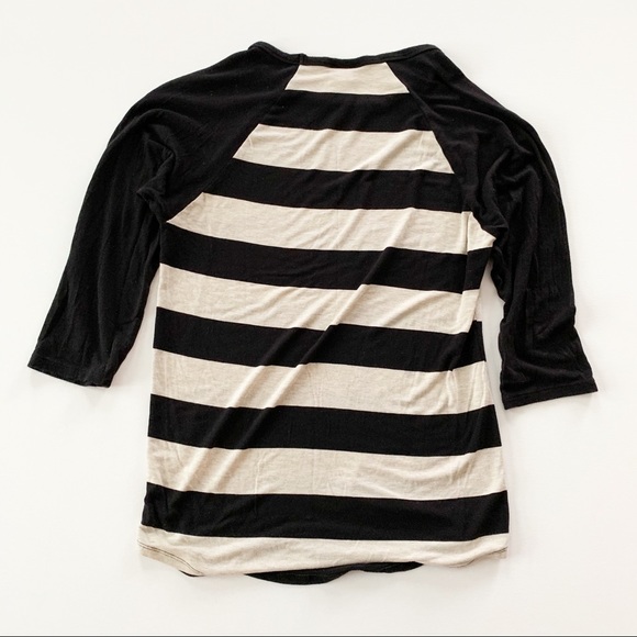 Lularoe Randy Baseball Top Striped - Picture 3 of 3